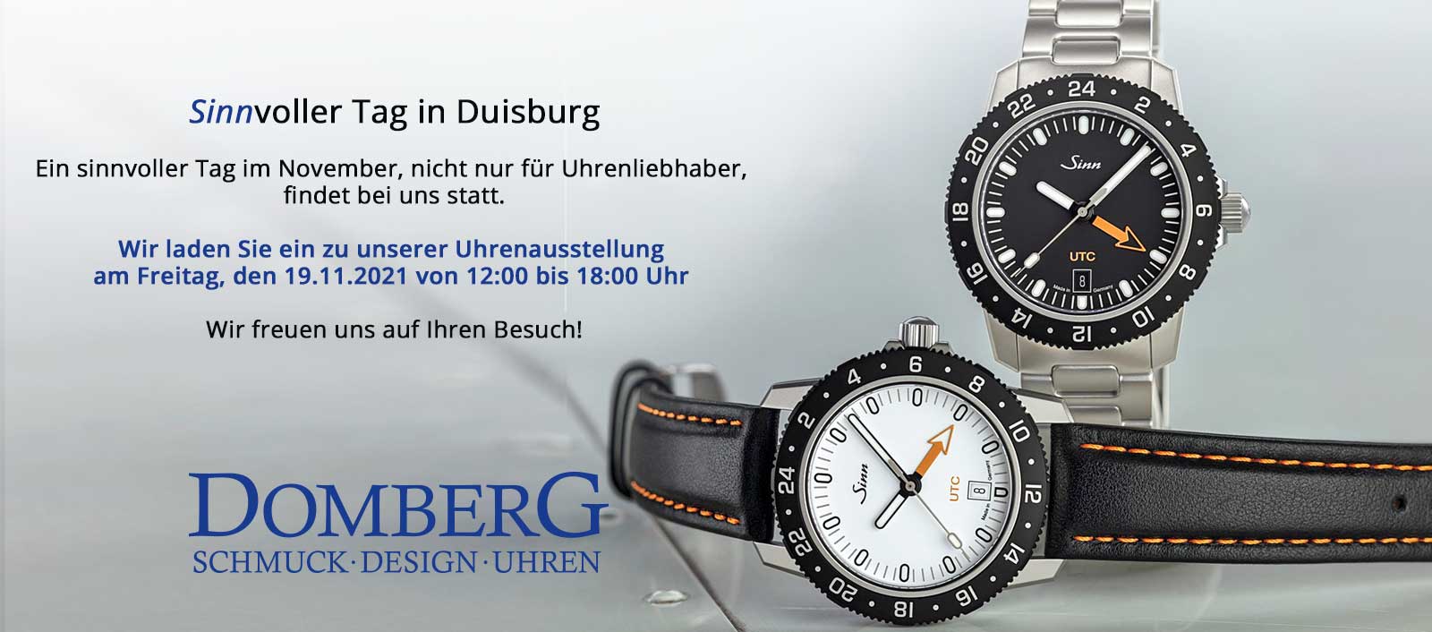 Sinn Uhren Ausstellung in Duisburg